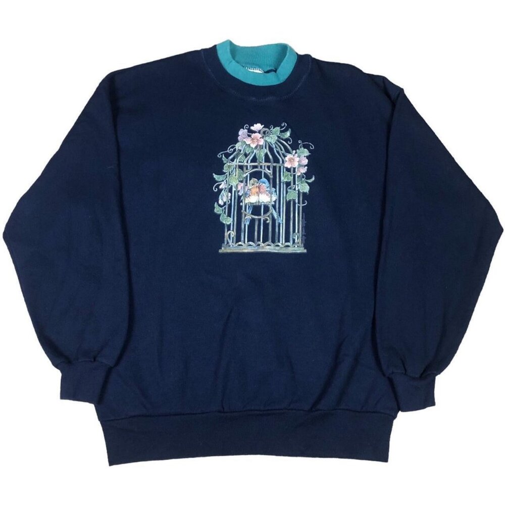 Vintage 90s Gopher Sport Birdcage Sweatshirt Women's Size Large